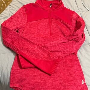 Under Armour Bold Red Fleece Jacket
